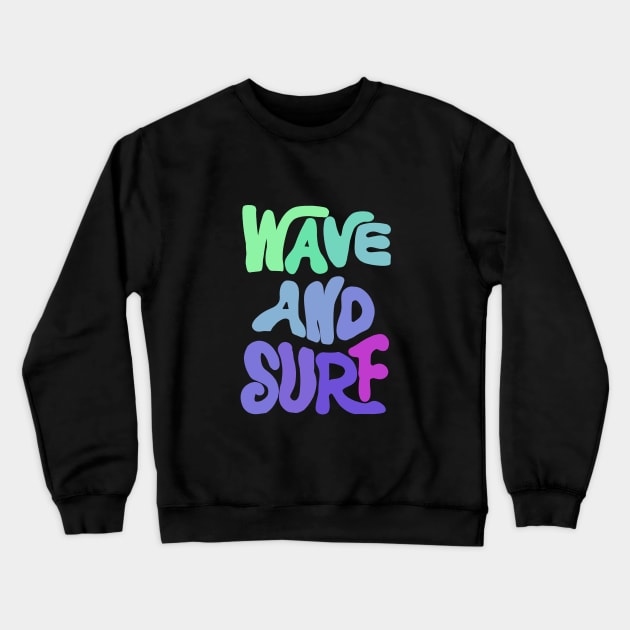 Surf wear Crewneck Sweatshirt by Laterstudio